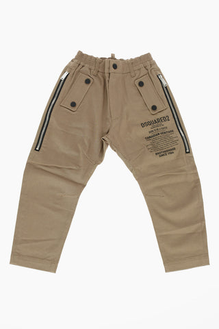 Pantaloni con Stampa Logo Laterale