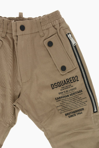 Pantaloni con Stampa Logo Laterale