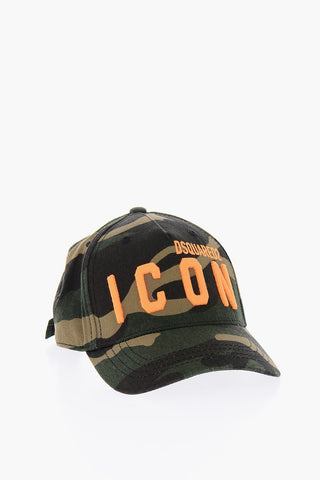 ICON Camouflage Cap with Fluo Logo