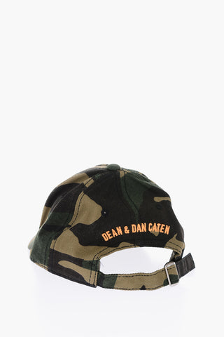 ICON Camouflage Cap with Fluo Logo
