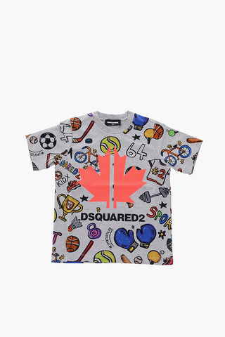 printed SLOUCH FIT T-Shirt