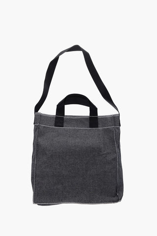 Borsa Shopping VERTITOTE in Denim con Esterno in Plastica
