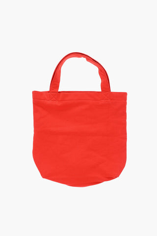 Borsa Shopping WUXI in Cotone con Ricamo Logo