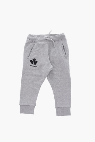 Joggers a 2 tasche con elastico in vita