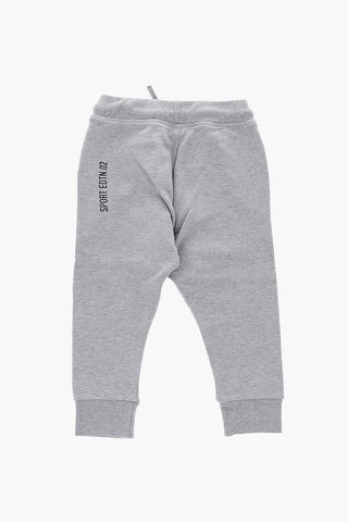 Joggers a 2 tasche con elastico in vita