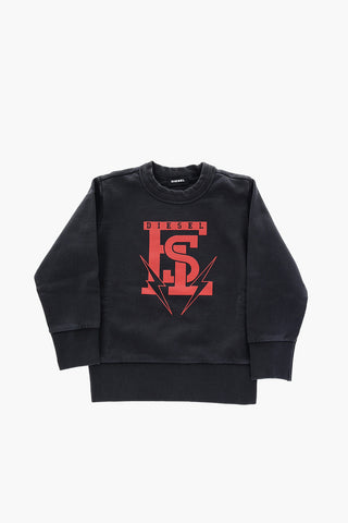 Logo-Printed SBAYB5 Crew-Neck Sweatshirt