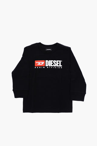 Logo-Embroidered TJUSTDIVISIONB ML-R Crew-Neck T-shirt