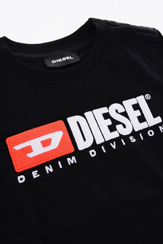 Logo-Embroidered TJUSTDIVISIONB ML-R Crew-Neck T-shirt