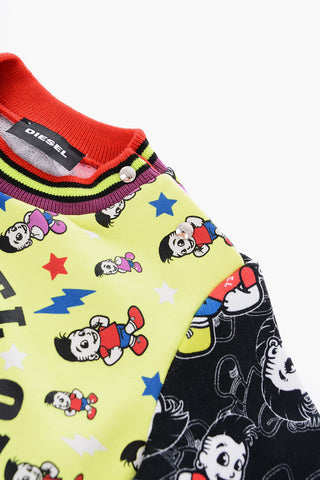 All Over Printed Fluo DISSAB Dress