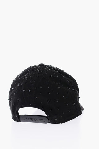 Rhinestone Embellished FIWAS Cap