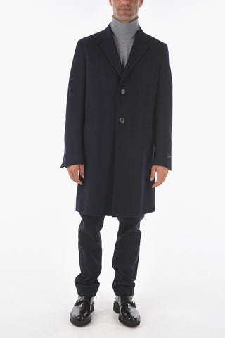 Cashmere-blend Unlined Chesterfield Coat