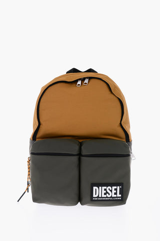 Two-Tone BACKYO Backpack with Maxi Pockets