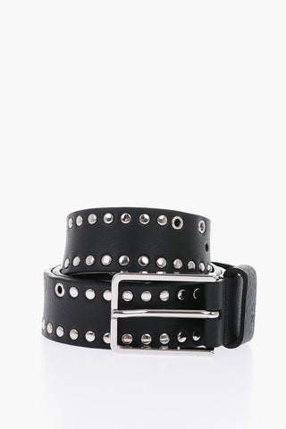 35mm Studded Leather B-ONARY Belt