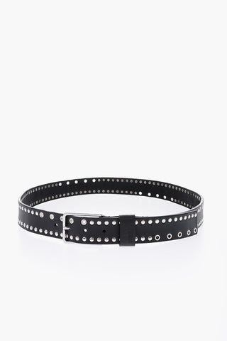 35mm Studded Leather B-ONARY Belt