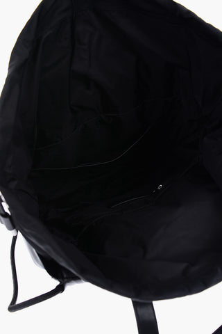 Logo All Over Quilted Faux Leather DUKKA Tote Bag