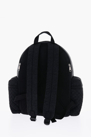 Faux Fur Two-Tone YBEX Maxi Backpack