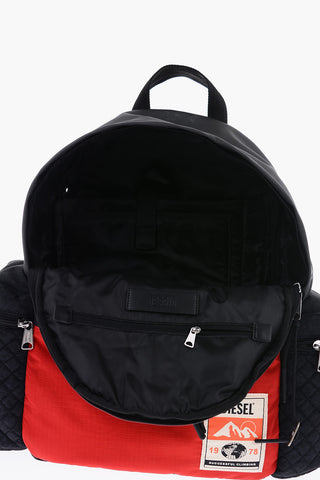 Faux Fur Two-Tone YBEX Maxi Backpack
