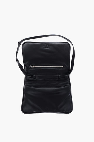 All Over Logo Quilted THAENA Shoulder Bag