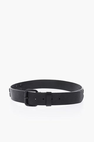 40mm Solid Color Leather B-NEA Belt