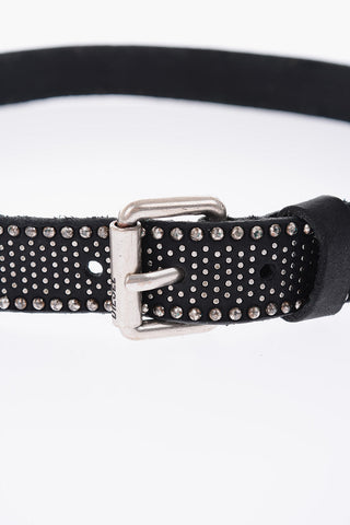 Cintura B-OLITY in Pelle Borchiata 30mm