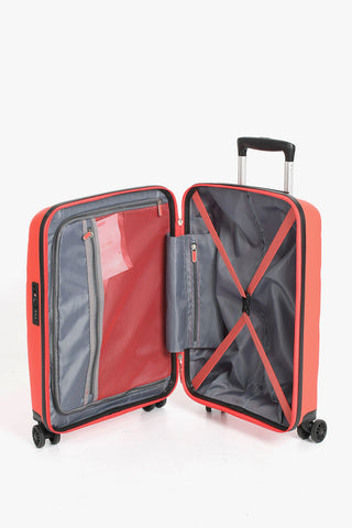 BON AIR DLX Cabin Trolley 55cm 4W Flash Coral