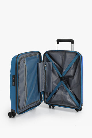 BON AIR DLX Cabin Trolley 55cm 4W Seaport Blue