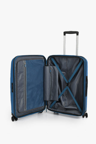 BON AIR DLX Medium Trolley 66cm 4W Seaport Blue