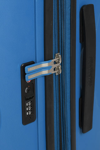 BON AIR DLX Medium Trolley 66cm 4W Seaport Blue