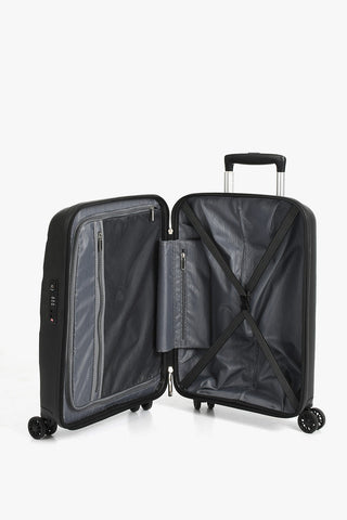 BON AIR DLX Cabin Trolley 55cm 4W Black