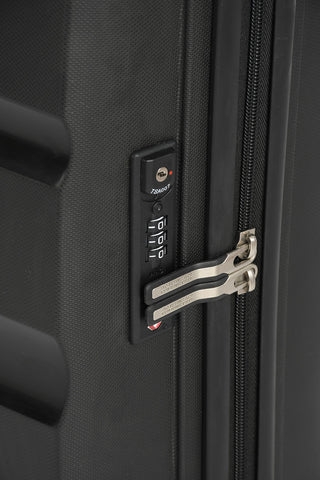 BON AIR DLX Cabin Trolley 55cm 4W Black