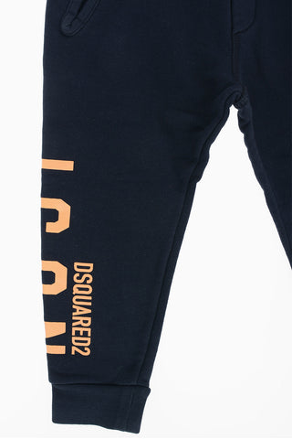 ICON Joggers a 3 Tasche con Stampa Logo Laterale