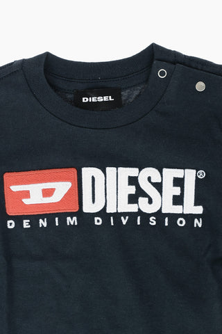 T-shirt Girocollo TJUSTDIVISIONB ML con Ricamo Logo