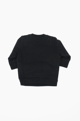 Crew-Neck SCREWDIVISIONB Sweatshirt with Logo-Embroidery