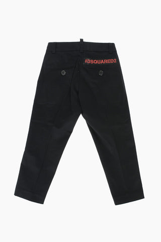 Belt Loops Dark Washed Pants