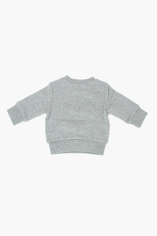 Printed Crew-Neck Sweatshirt