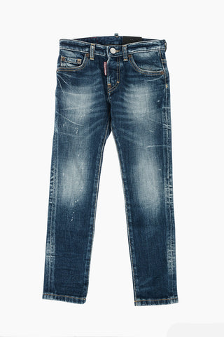 ICON Vintage Effect SKATER 5 Pockets Jeans