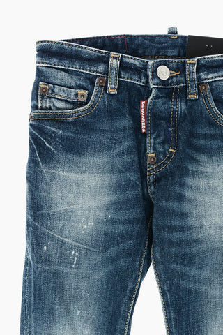 ICON Vintage Effect SKATER 5 Pockets Jeans