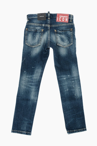 ICON Vintage Effect SKATER 5 Pockets Jeans