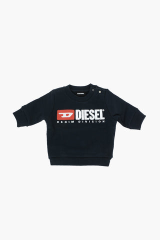 Felpa SCREWDIVISIONB girocollo con ricamo logo