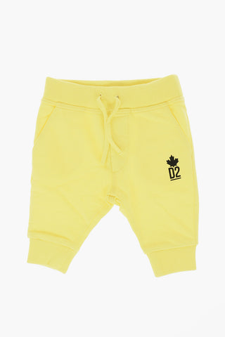 Joggers a tinta unita con 2 tasche