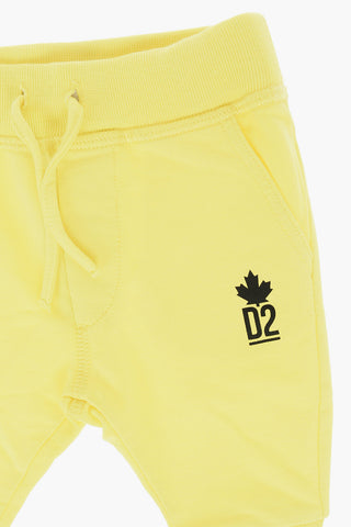 Joggers a tinta unita con 2 tasche