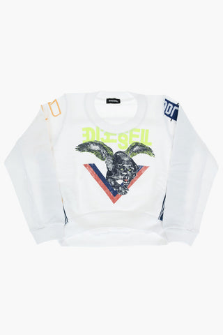 printed asymmetrical SLYANYDY sweatshirt