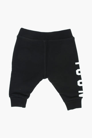 ICON joggers a 2 tasche con logo stampato