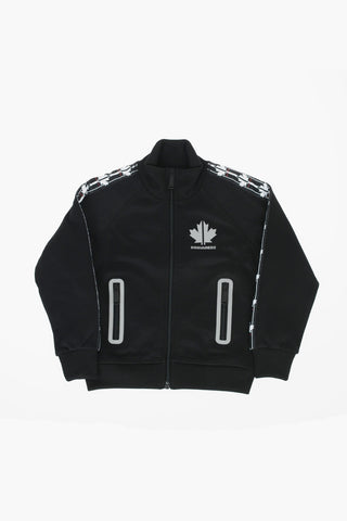 logoed side band 2 pockets sweatshirt
