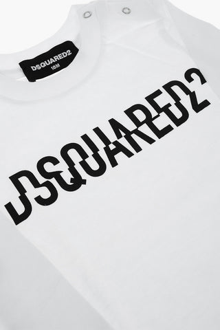 t-shirt girocollo a manica lunga