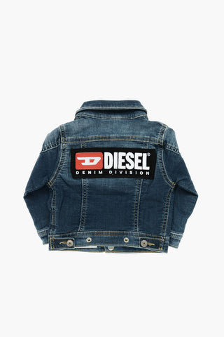 logo embroidered stretch denim JANOB JJJ jacket