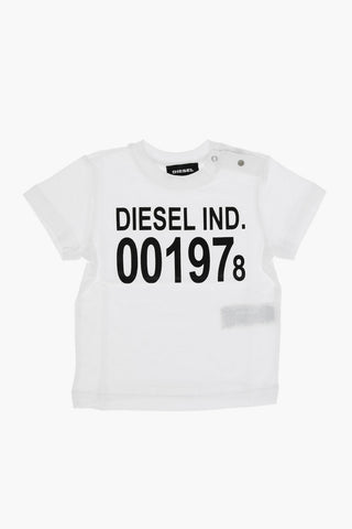 Contrasting Printed TDIEGO001978B Crew-Neck T-shirt