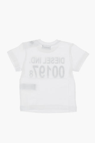 Contrasting Printed TDIEGO001978B Crew-Neck T-shirt