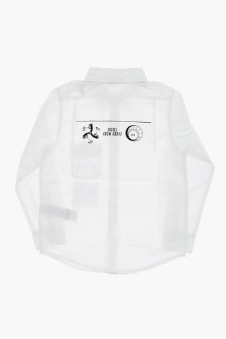 Classic Collar Popeline CSVENPRINT Shirt with Breast Pocket