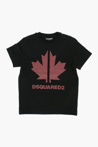 t-shirt girocollo stampa logo